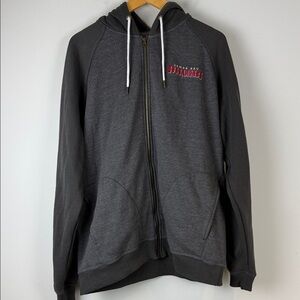 Tampa Bay Buccaneers Darius Rucker Collection Gray Zip-Up Hoodie Size XL